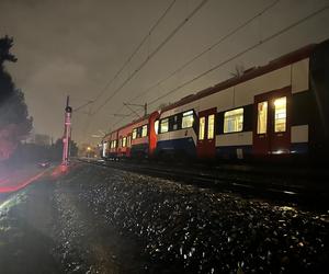 Tragedia w Grodzisku Mazowieckim. Pociąg WKD śmiertelnie potrącił człowieka