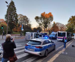 Policyjny radiowóz zderzył się z osobówką