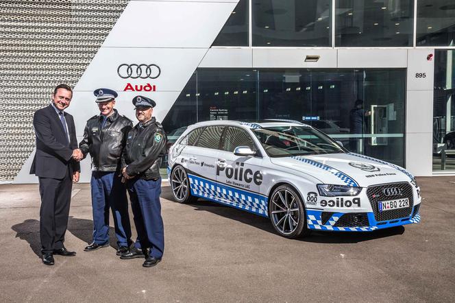 Audi RS4 Avant w służbie australijskiej policji