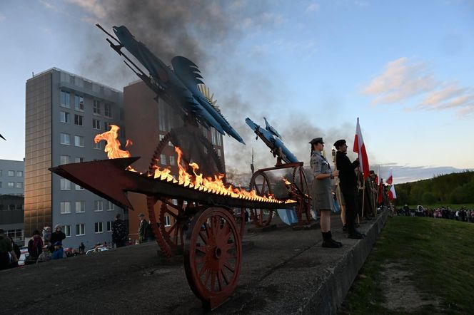 "Płonące Ptaki" Hasiora zapłonęły