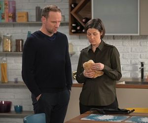 Pierwsza miłość odc. 4050 po wakacjach 2025. Kinga (Aleksandra Zienkiewicz), Janek (Maciej Mikołajczyk)