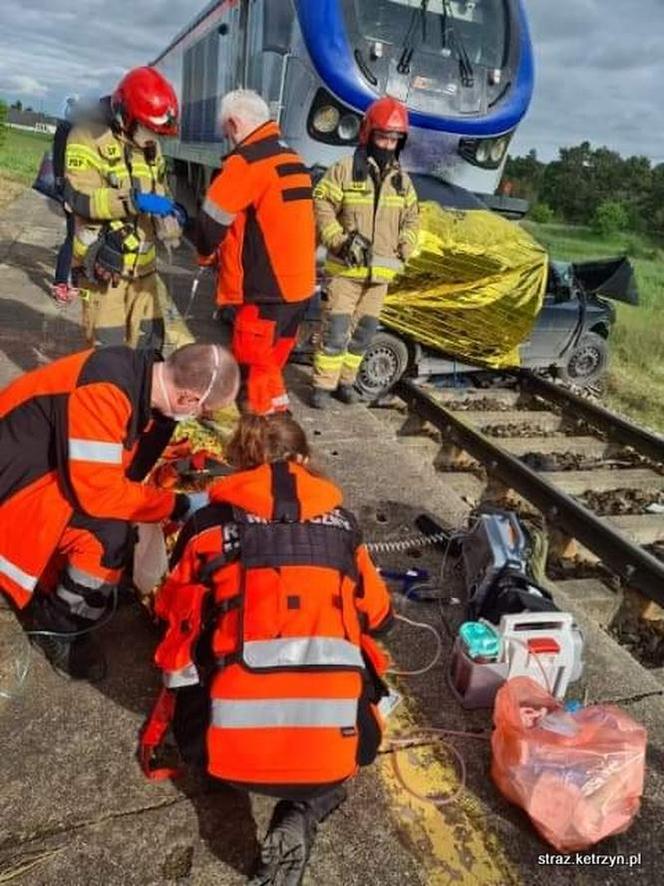 Martiany. Tragiczny wypadek na torach. Nie żyją trzy osoby. Stan chłopca bardzo ciężki