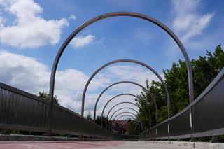 Wakacyjny spacer pod kładką nad wąwozem na Czubach. To jedno z najbardziej zielonych miejsc w Lublinie!