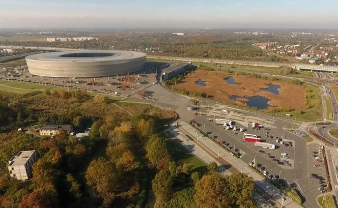 Wrocław. Miasto ma plany wobec "dziury Solorza". Hala widowiskowo-sportowa zamiast siedliska żab [ZDJĘCIA]. 