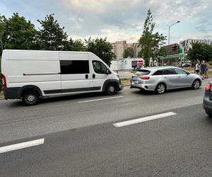 Wypadek w al. Solidarności 