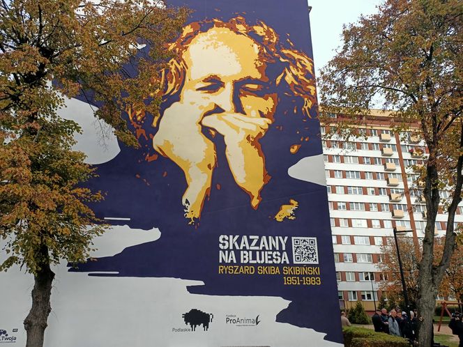 Mural Ryszarda Skibińskiego w Białymstoku [ZDJĘCIA]