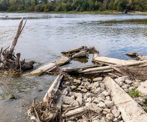 Wisła w Warszawie 27 sierpnia 2025 rano