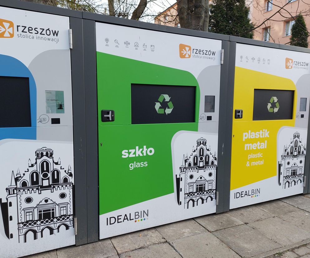Inteligentne śmietniki w Rzeszowie 