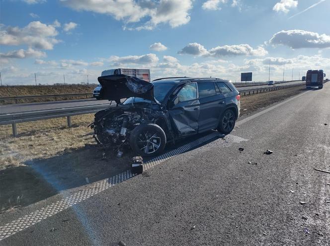 Jechał pod prąd na trasie S5 i zginął! Tragedia pod Kościanem [ZDJĘCIA]