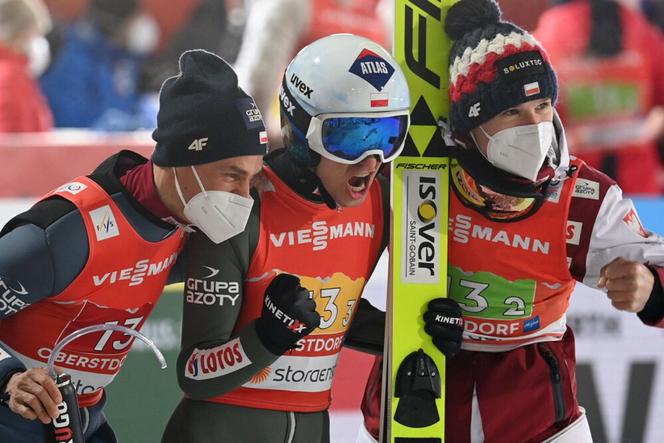 Piotr Żyła, Kamil Stoch, Andrzej Stękała