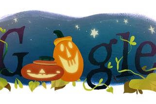 Google Doodle Halloween
