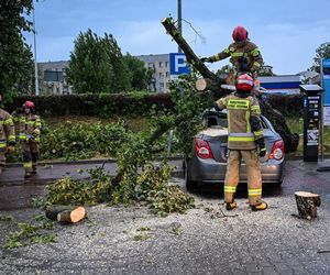  Skutki nawałnic na południu Polski.