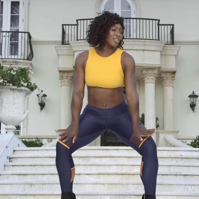 screen z filmu Serena Williams Teaches Us How To Twerk