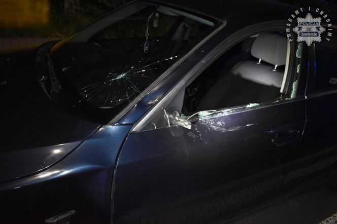 Zawiercie. 15-latka potrącona na środku jezdni. Jest nagranie z wypadku [ZDJĘCIA].