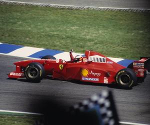 Michael Schumacher na torze F1 (1997 r.)