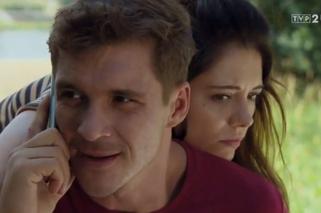 M jak miłość odc. 1397. Iza (Adriana Kalska), Marcin (Mikołaj Roznerski)