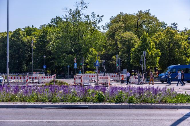 Przebudowa placu Na Rozdrożu w Warszawie