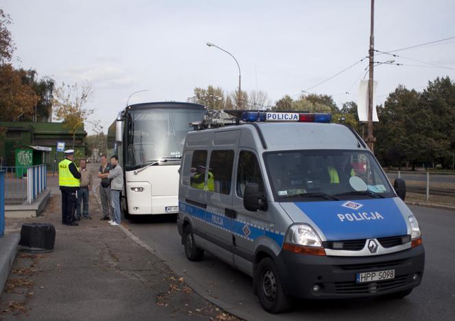 Tóskobus zatrzymany przez policję