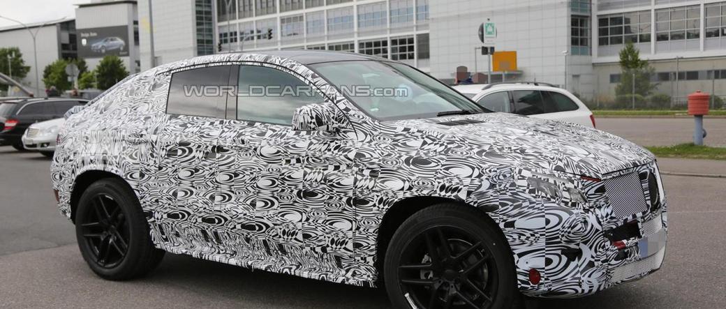 Mercedes-Benz MLC przyłapany podczas testów