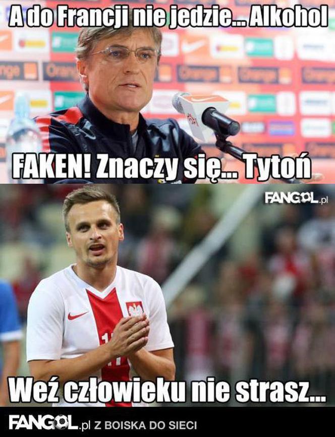 Memy po ogłoszeniu składu na Euro 2016