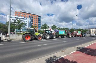 Rolnicy po raz kolejny wyjechali na ulice Poznania! Są utrudnienia dla kierowców