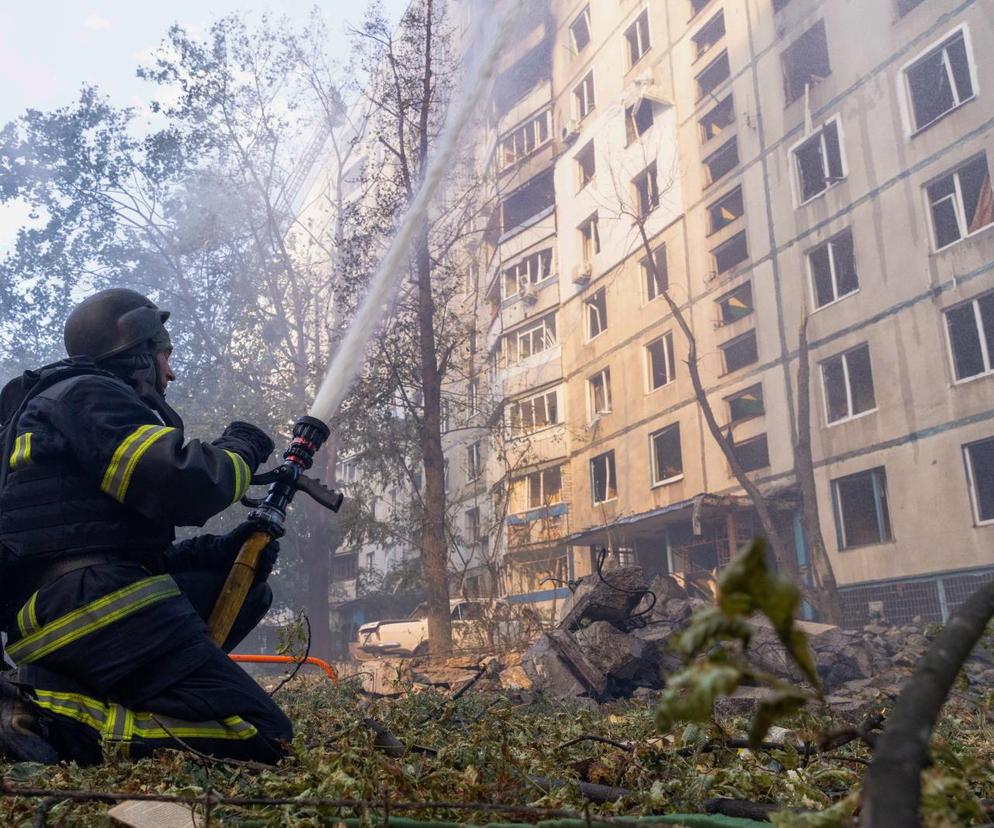 Ukraina. Atak na Charków. Zniszczenia