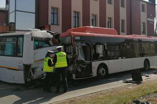 Rzeszów. Wypadek autobusów na Al. Rejtana [GALERIA]