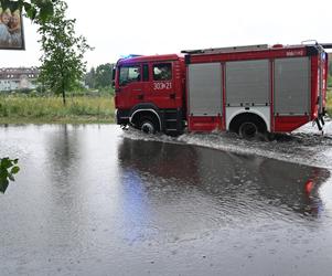 Szczecin zalany po burzy, 1.07.2022