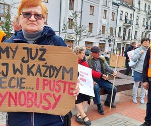 Protest przeciw CPK w Zamościu