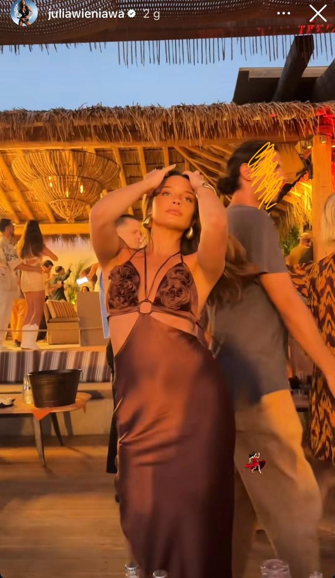 Julia Wieniawa i Maffashion na Mykonos w Grecji