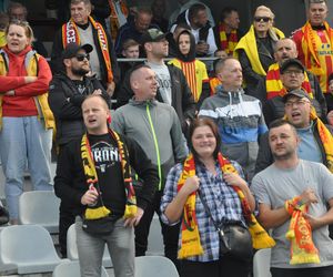 Korona Kielce - Lech Poznań. Zdjęcia kibiców na Exbud Arenie