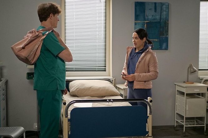 Pierwsza miłość, odcinek 3966: Julita (Dagmara Bryzek), Radek (Karol Biskup)