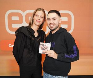 Alicja Boratyn z Maksem Kluziewiczem