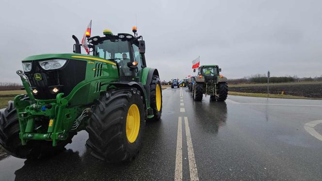 Protest rolników z Podkarpacia w Przeworsku