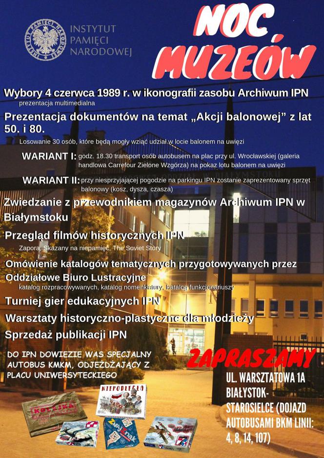 Noc Muzeów w Oddziale IPN – Białystok