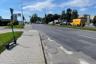 Ulica Nowochruślicka w Nowym Sączu