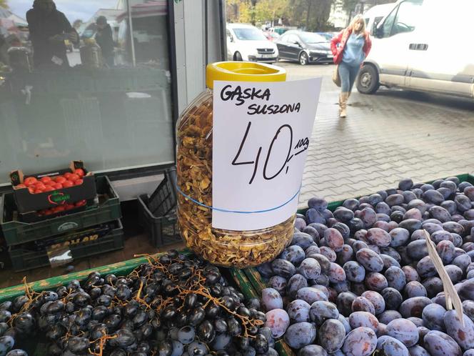 Suszone grzyby w Łodzi. Sprawdź, ile za nie zapłacisz