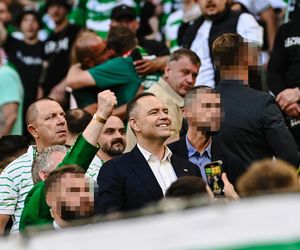 Prezydent Nawrocki na meczu Lechii Gdańsk