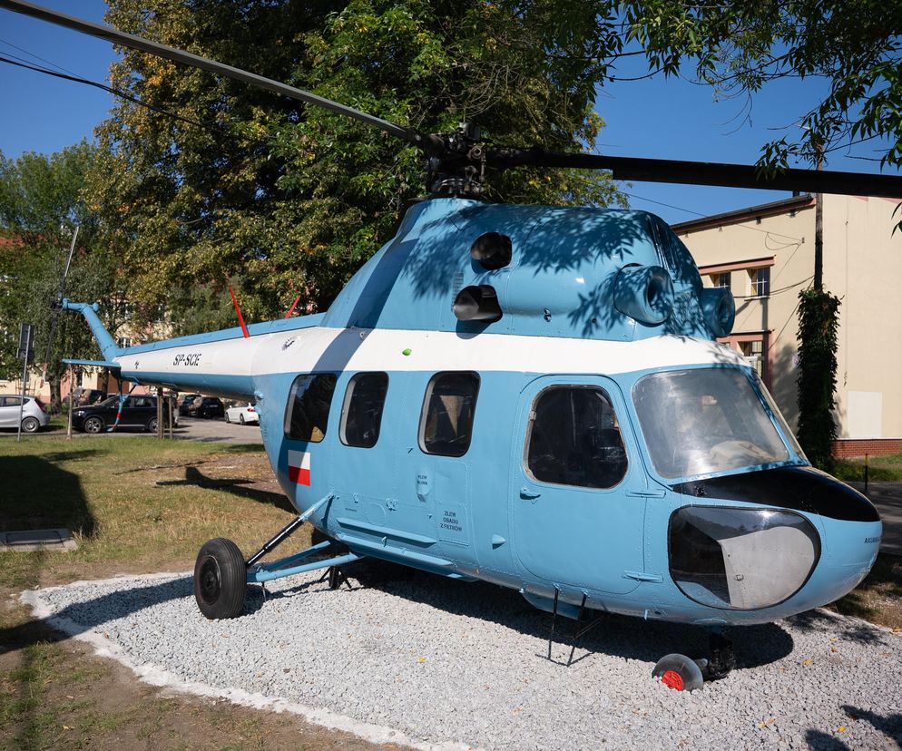 Śmigłowiec z 07 zgłoś się odnowiony! Kultowy Mi-2 we Wrocławiu