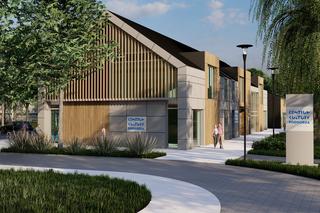 Wizualizacja Klubu Kultury w Podgórzu 