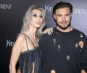 Leon Myszkowski z partnerką Ksenią