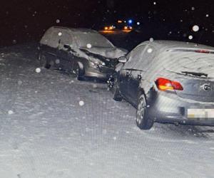 Atak zimy w woj. lubelskim. Na drogach w regionie wiele wypadków i kolizji