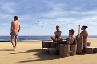 Znamy zwyciężczynię konkursu „Gdańska ławeczka plażowa”. Jej projekt budzi kontrowersje