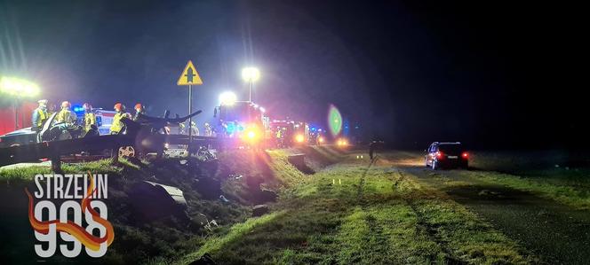 Koszmarny wypadek na granicy województw dolnośląskiego i opolskiego