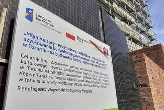 Budowa Młyna Kultury w Toruniu