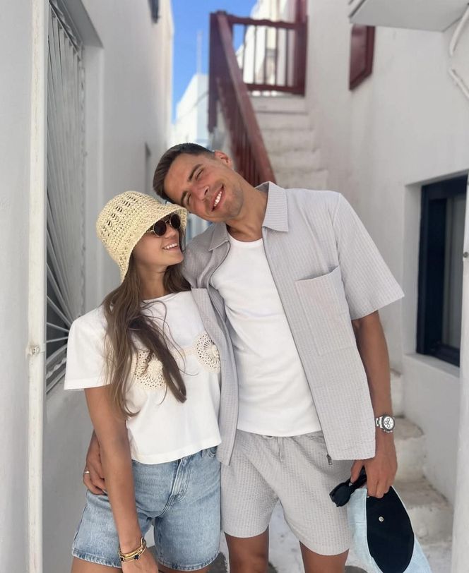 Jan Bednarek i żona