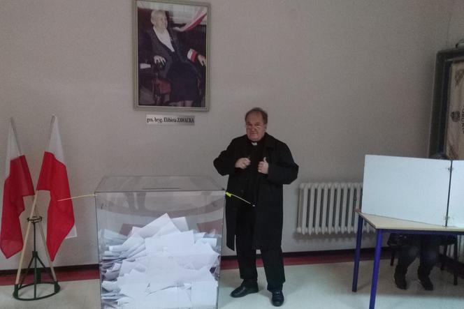 Tadeusz Rydzyk również zagłosował