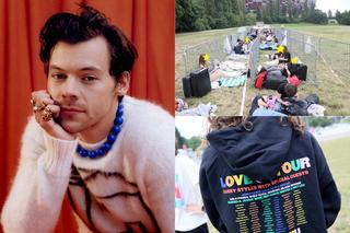 Harry Styles w Polsce 2023 - długie kolejki i namioty przed stadionem. Mamy dużo zdjęć!