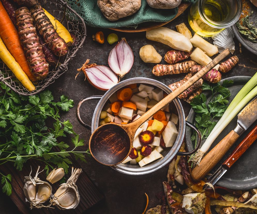 Zupa krem z topinambura: przepis na zupę ze słonecznika bulwiastego