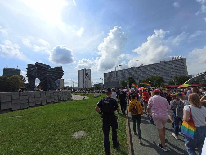 Marsz Równości w Katowicach przeszedł przez centrum miasta